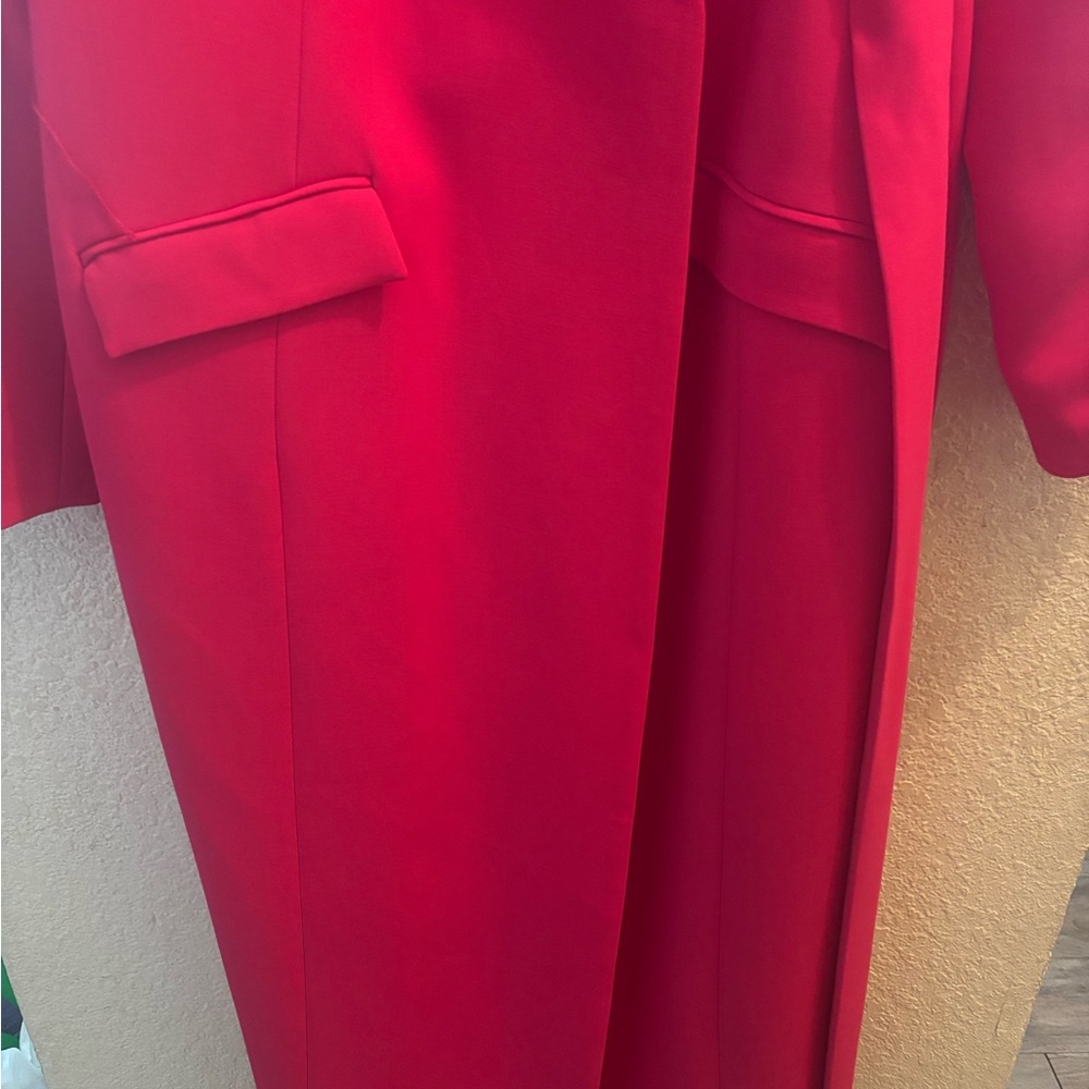 Karen Mullen pink midi dress with belt - Picture 5 of 6